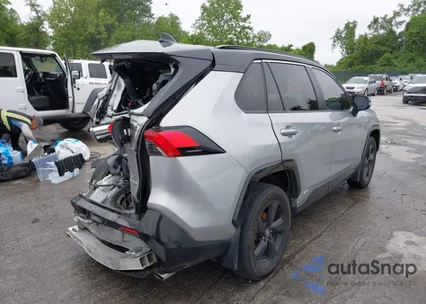 2020 Toyota Rav4 Hybrid Xse из США, поврежденный, VIN JTMEWRFV2LJ048285